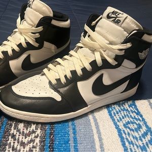Air Jordan 1 High 85 Black White Size 13